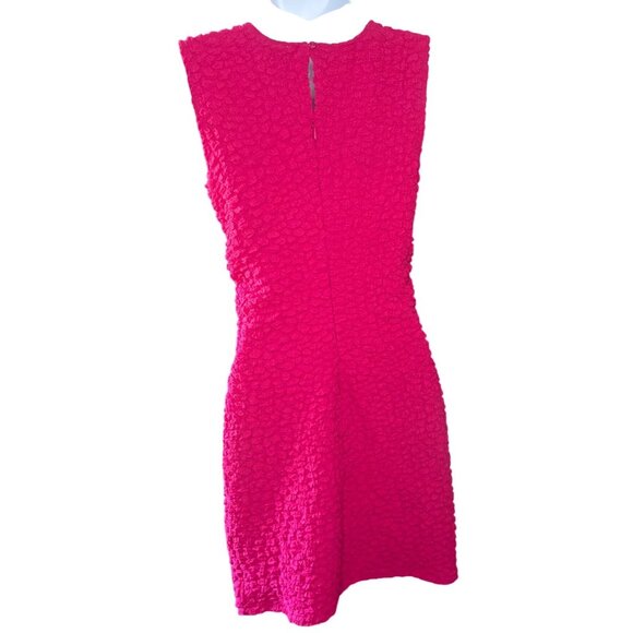 Anthropologie Textured Mini Shift Dress – Pink – Size Small (or Medium) – New Wi - Picture 6 of 7